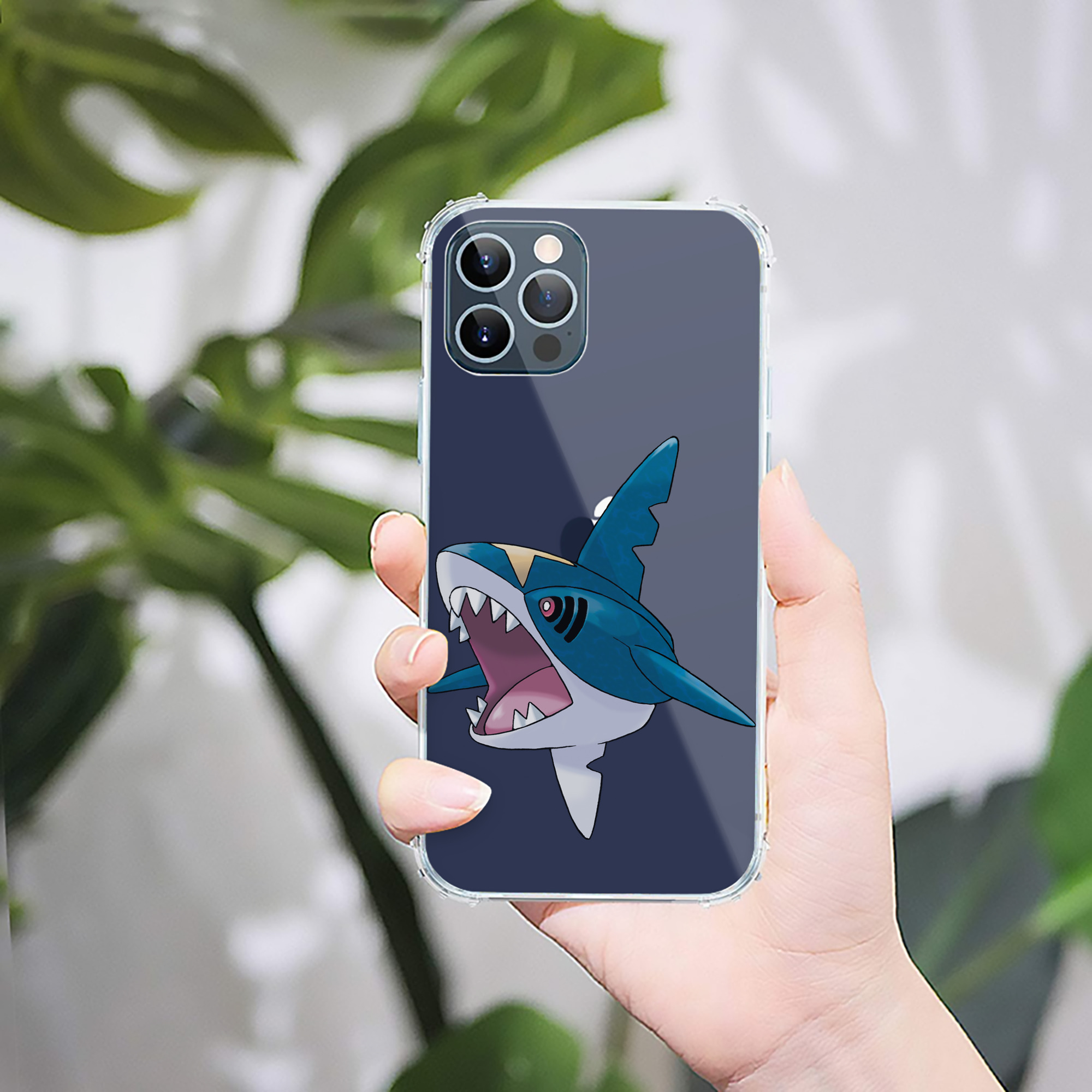 （画像用） ポケットモンスター Pokémon 【iPhone 12シリーズ対応】透明スマホケース（クリアソフトケース）